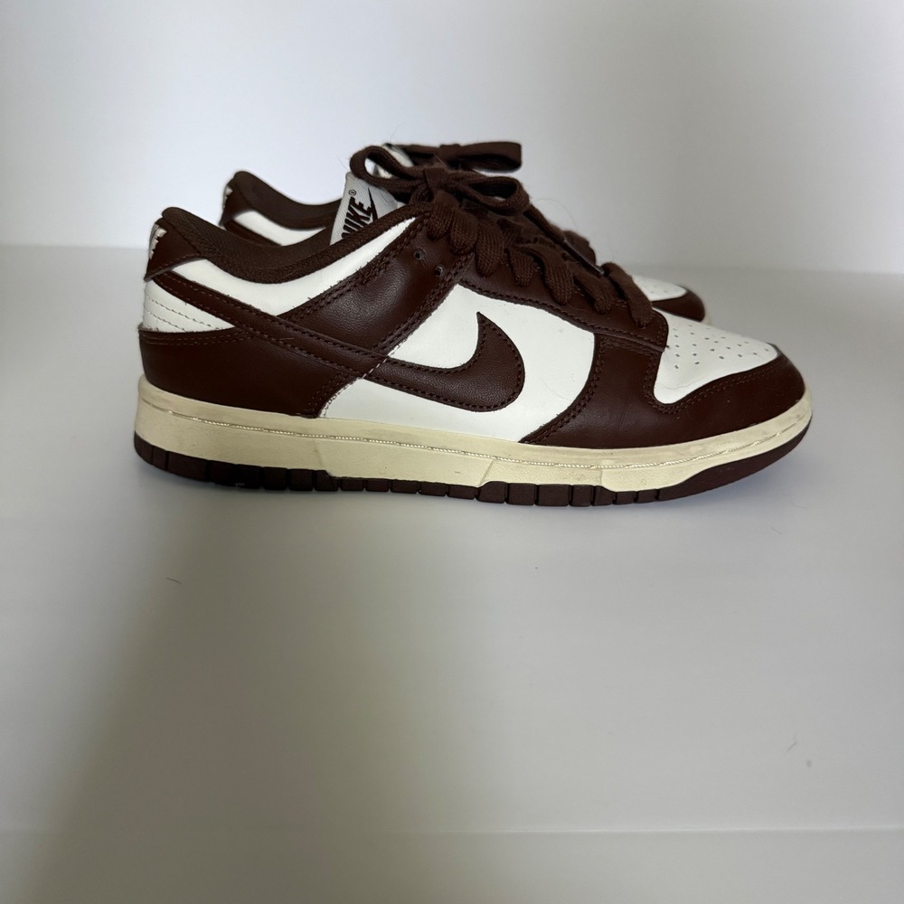 Nike women's dunk low dark brown sneakers